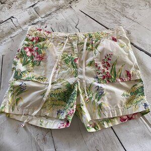 Tommy Hillfiger Floral White Shorts